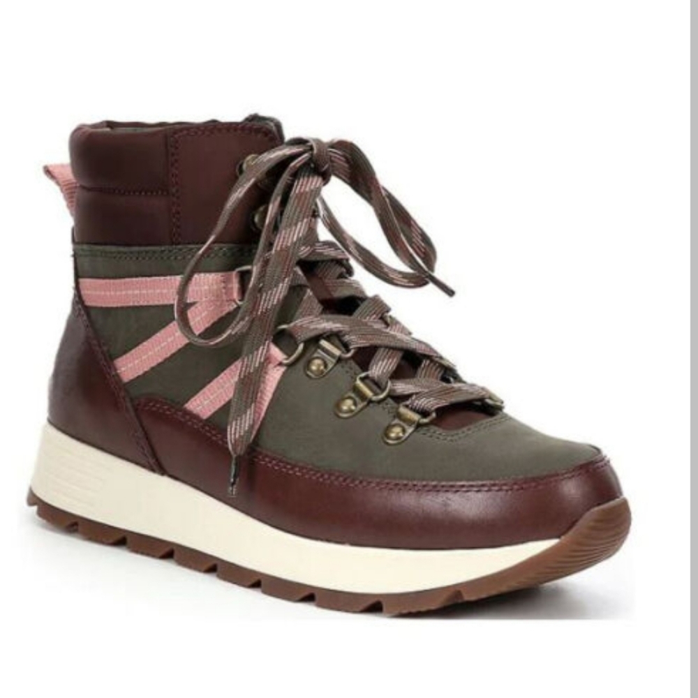 Alex Marie Thayla Suede Nubuck Lace-Up Hiker Sneakers New Sz 7